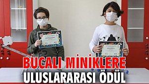Bucalı miniklere uluslararası ödül