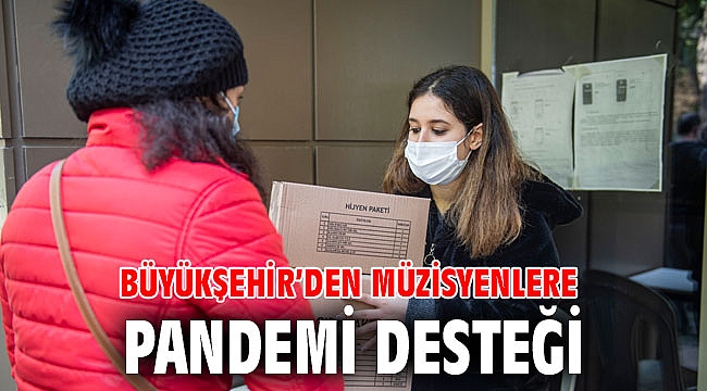 Büyükşehir’den müzisyenlere pandemi desteği