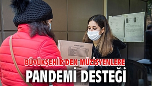 Büyükşehir’den müzisyenlere pandemi desteği
