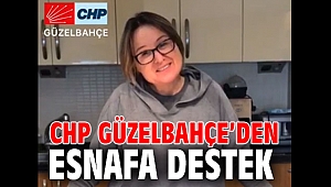 CHP Güzelbahçe’den esnafa destek 