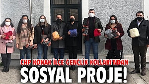 CHP Konak İlçe Gençlik Kolları'ndan sosyal proje!