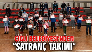 Çiğli Belediyesi, Satranç Takımı hediye etti!