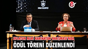 Eflatun Nuri Karikatür Yarışması’nda ödül töreni düzenlendi