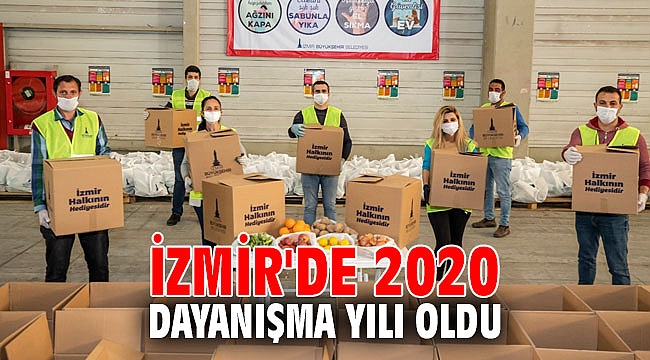 Geçen yıl İzmir'de dayanışma yılı oldu