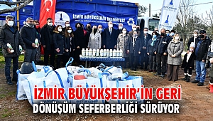 İzmir Büyükşehir’in geri dönüşüm seferberliği sürüyor