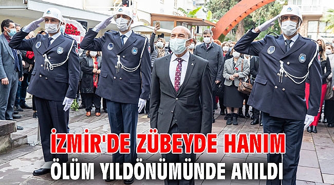 İzmir'de Zübeyde Hanım ölüm yıldönümünde anıldı