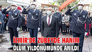 İzmir'de Zübeyde Hanım ölüm yıldönümünde anıldı