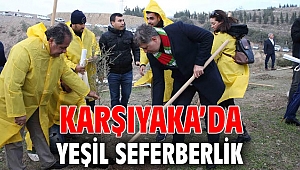 Karşıyaka’da yeşil seferberlik