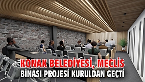 Konak Belediyesi, Meclis binası projesi kuruldan geçti