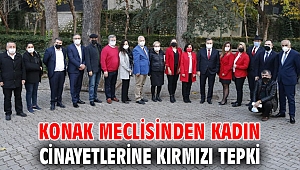Konak'ta kadın cinayetlerine tepki!