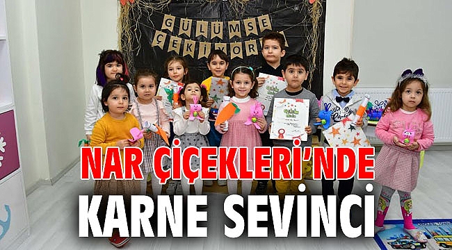 Nar Çiçekleri’nde karne sevinci
