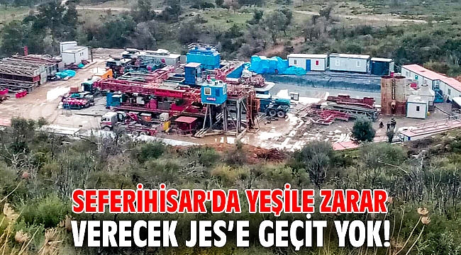 Seferihisar'da yeşile zarar verecek JES’e geçit yok!