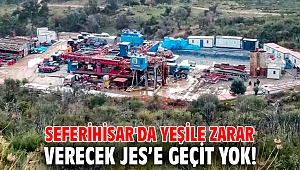 Seferihisar'da yeşile zarar verecek JES’e geçit yok!
