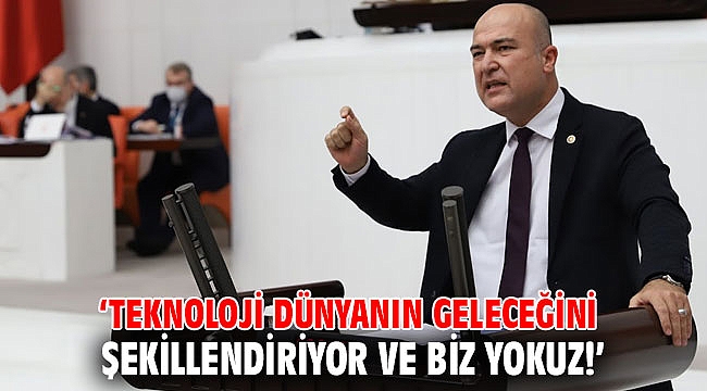 ‘Teknoloji dünyanın geleceğini şekillendiriyor ve biz yokuz!’