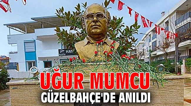 Uğur Mumcu Güzelbahçe'de anıldı