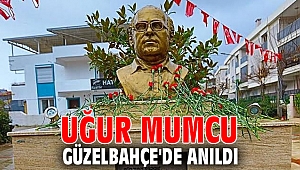 Uğur Mumcu Güzelbahçe'de anıldı