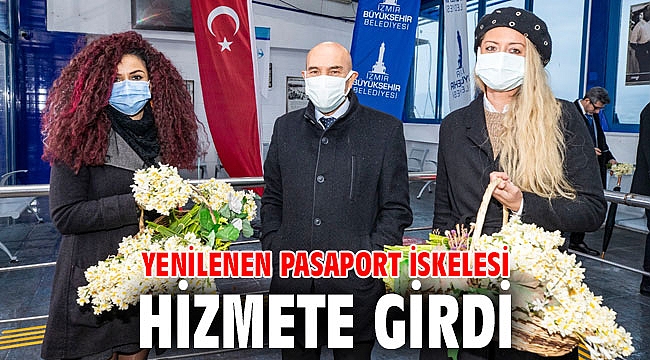 Yenilenen Pasaport İskelesi hizmete girdi