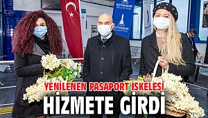 Yenilenen Pasaport İskelesi hizmete girdi