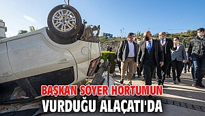 Başkan Soyer Alaçatı'da