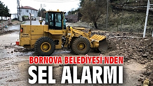 Bornova Belediyesi'nden sel alarmı
