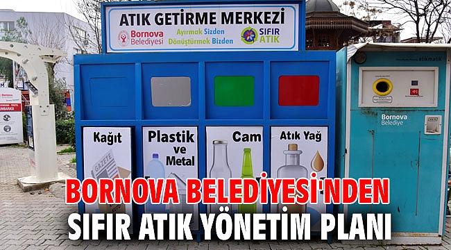 Bornova Belediyesi'nden Sıfır Atık Yönetim Planı