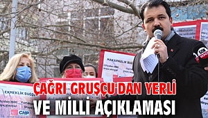 Çağrı Gruşçu'dan yerli ve milli açıklaması