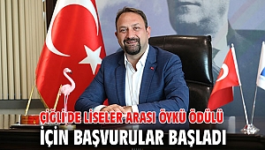 Çiğli'de Liseler Arası Öykü Ödülü için Başvurular Başladı