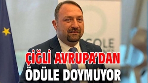 Çiğli'ye 2021'de de Avrupa Yerel Demokrasi Sertifikası ödülü