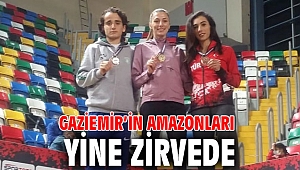 Gaziemir'in Amazonları yine zirvede