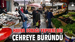 Havra Sokağı yepyeni bir çehreye büründü