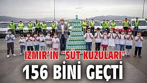 İzmir’in “süt kuzuları” 156 bini geçti