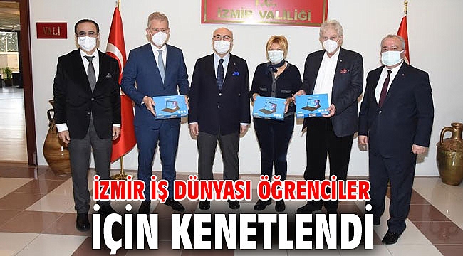 İzmir İş Dünyası öğrenciler için kenetlendi