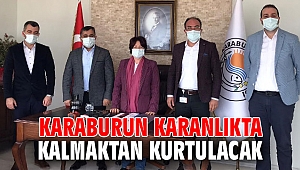 Karaburun karanlıkta kalmaktan kurtulacak 