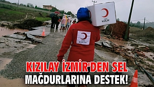 Kızılay İzmir'den Sel Mağdurlarına destek!