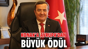 Konak’a Avrupa’dan büyük ödül