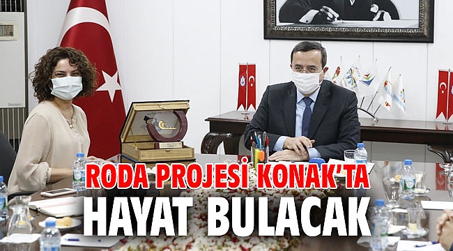 RODA projesi Konak’ta hayat bulacak