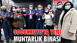 Soğukkuyu'ya yeni muhtarlık binası