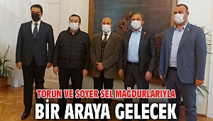 Torun ve Soyer sel mağdurlarıyla bir araya gelecek