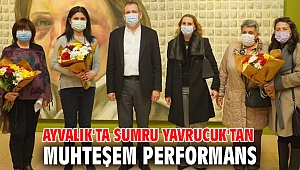 Ayvalık'ta Sumru Yavrucuk'tan muhteşem performans