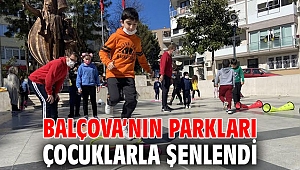 Balçova’nın Parkları Çocuklarla Şenlendi