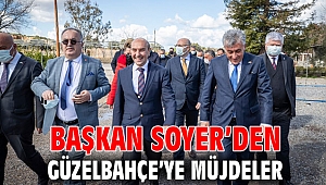 Başkan Soyer’den Güzelbahçe’ye müjdeler: “Güzel projelerimiz var”