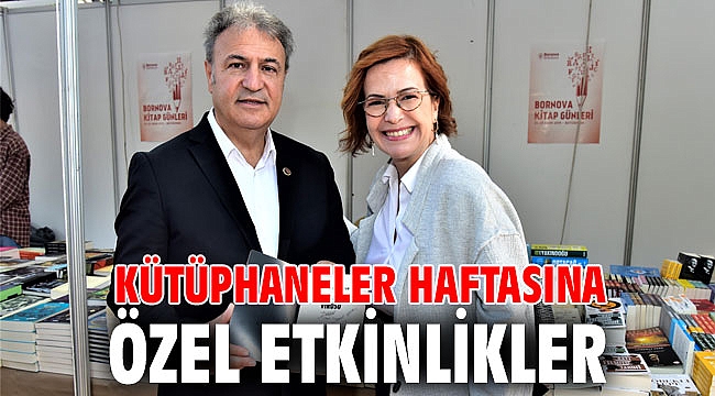 Bornova Belediyesi'nden Kütüphaneler haftasına özel etkinlikler