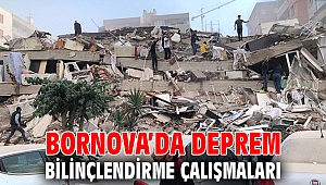 Bornova’da deprem bilinçlendirme çalışmaları