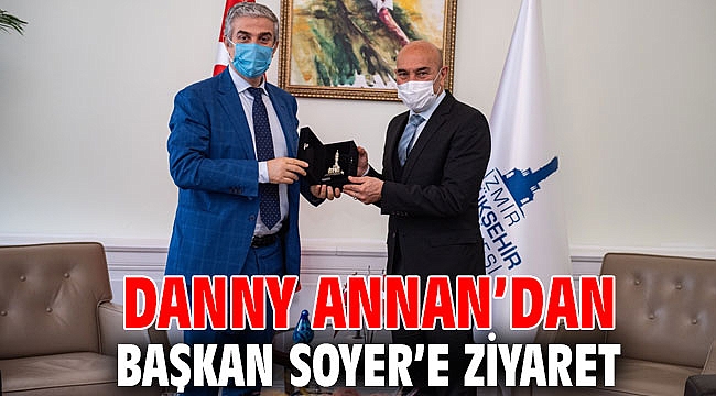 Danny Annan’dan Başkan Soyer’e ziyaret