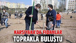 Karşıyaka’da hedef 10 bin fidan