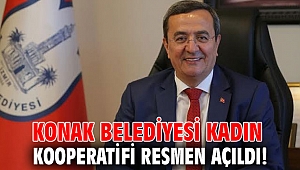 Konak Belediyesi Kadın Kooperatifi resmen açıldı!