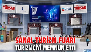 Sanal turizm fuarı turizmciyi memnun etti