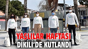Yaşlılar Haftası Dikili'de kutlandı