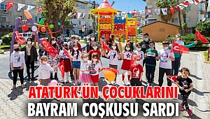 Atatürk’ün çocuklarını bayram coşkusu sardı