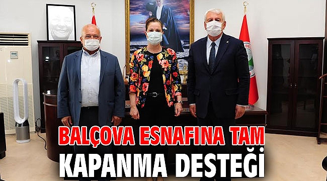 Balçova Esnafına Tam Kapanma Desteği